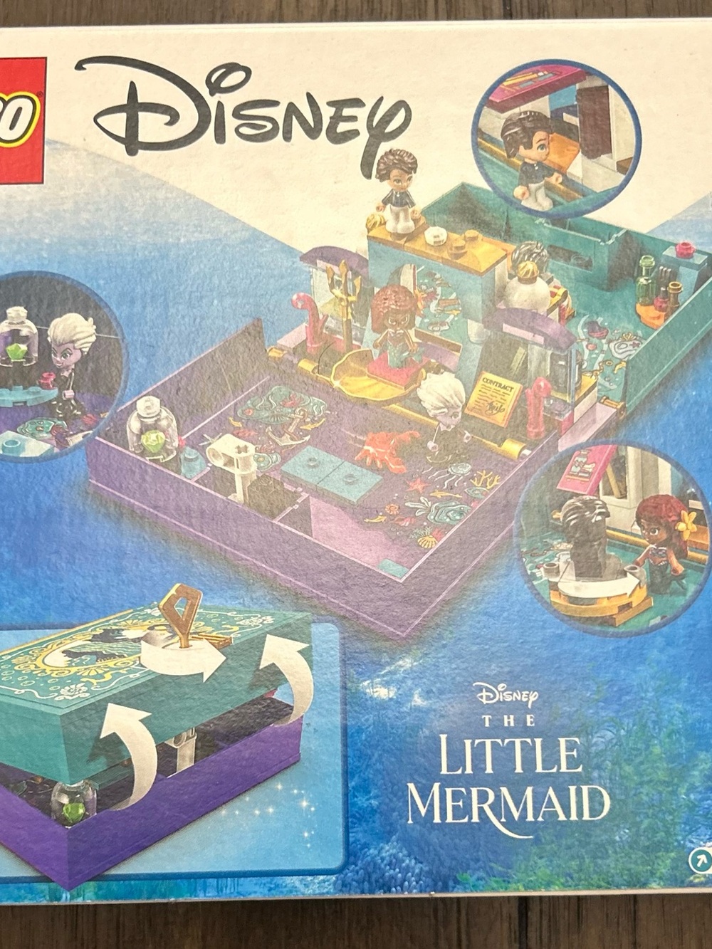 Disney The Little Mermaid Playset - Teal, Purple, Gold and Pink - Picture 2 of 7